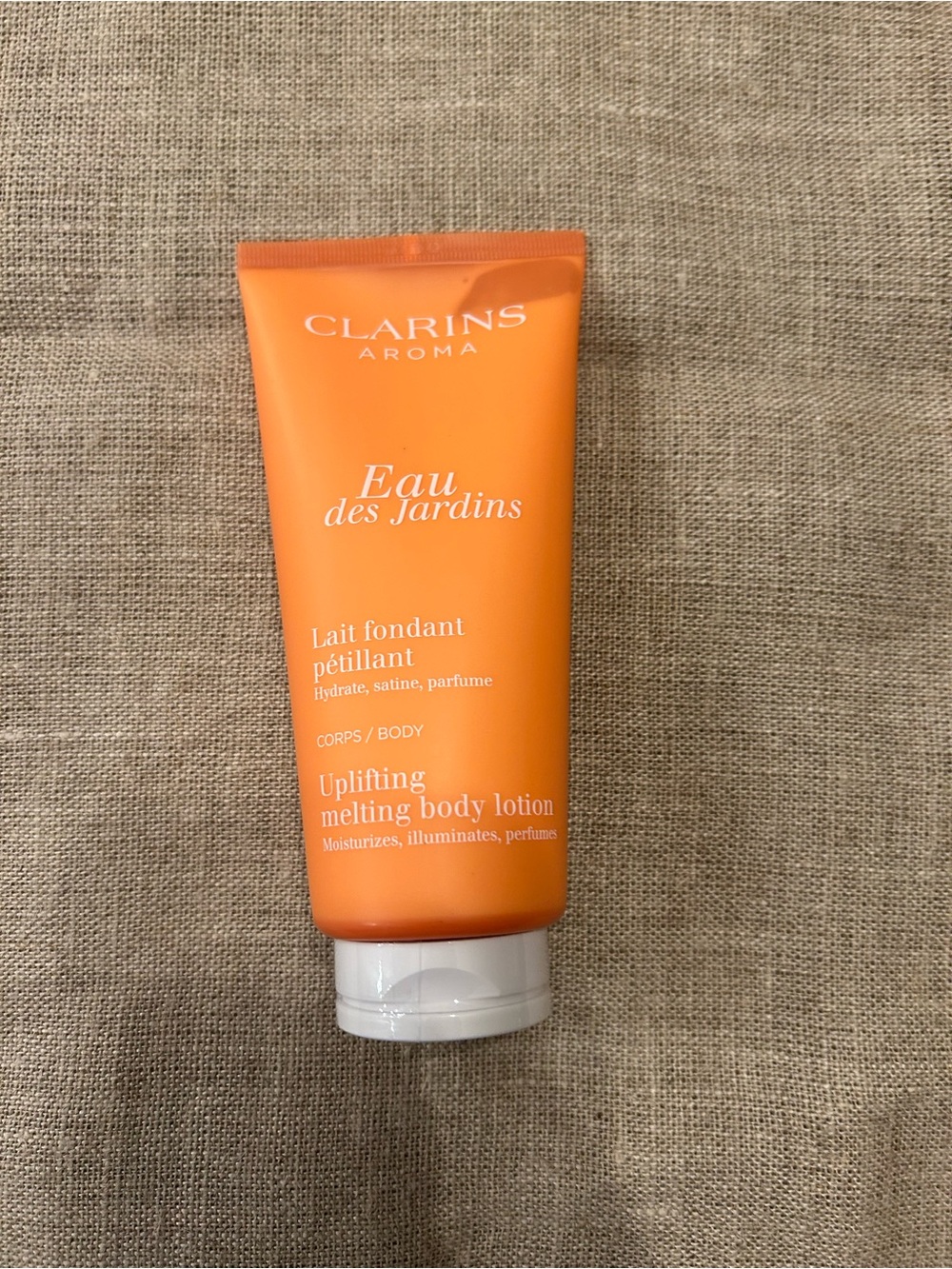 Clarins Eau des Jardins Uplifting Melting Body Lotion - Orange
